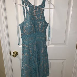 Seafoam green summer dress